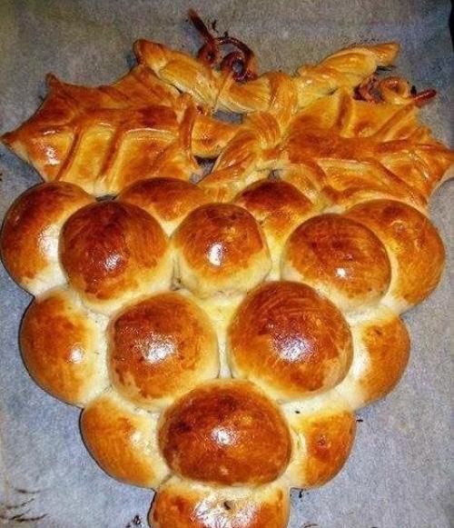 Пирог Виноград?  Необычный вариант простой выпечки! 09