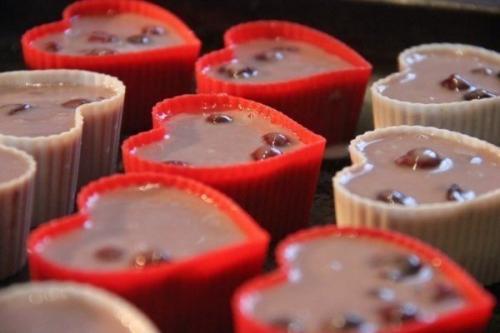 Супер - вишнёвые кексы с шоколадным кремом. 04