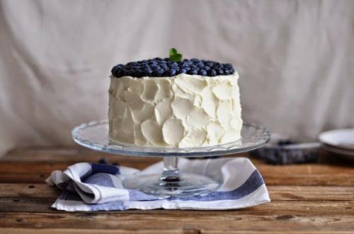 Шоколадно - черничный муссовый торт? 01