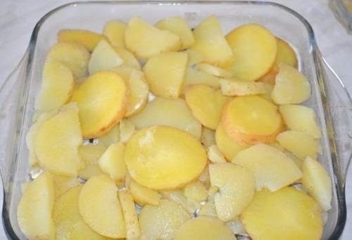 Картофельная запеканка со скумбрией. 05