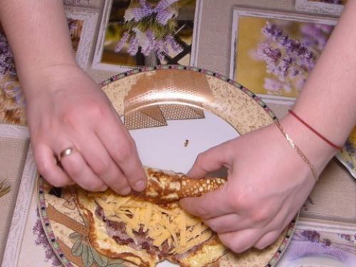 Бризоль с сыром. 06