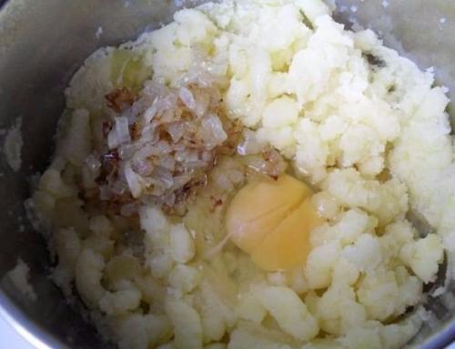 Картофельные палочки с грибами. 04