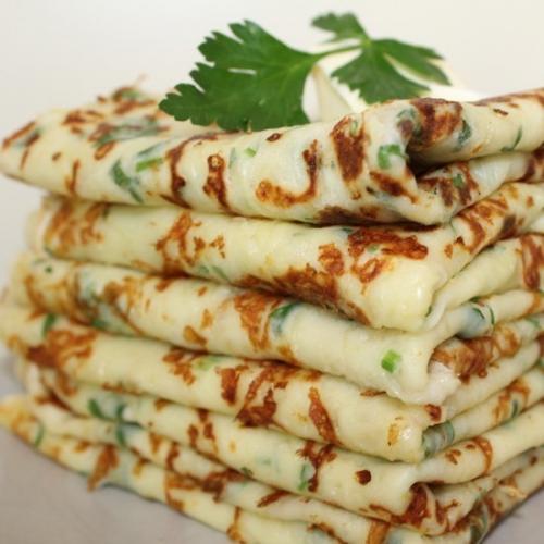 Сырные блинчики.  Ингредиенты: