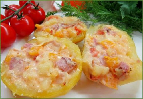 Картофель с сочной начинкой. 02