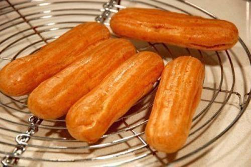 Заварное тесто для эклеров. 09