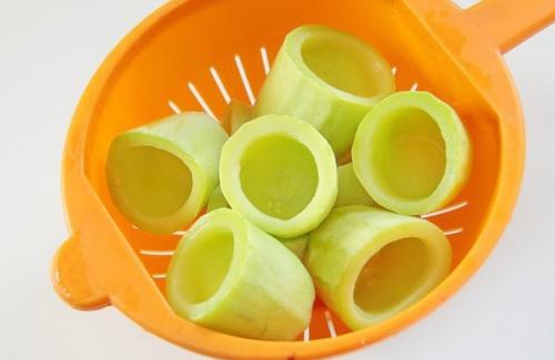 Кабачки, фаршированные булгуром и грибами. 02