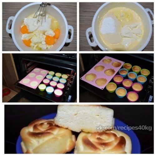 Нежнейшие воздушные сырнички в духовке.