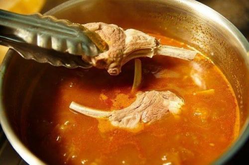 Харчо. Ингредиенты. Баранина на косточке - 300 г. 05 Харчо. Ингредиенты. Баранина на косточке - 300 г. 05