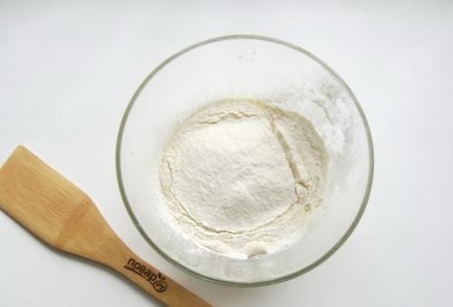 Булочки - цветочки.  Ингредиенты: 03