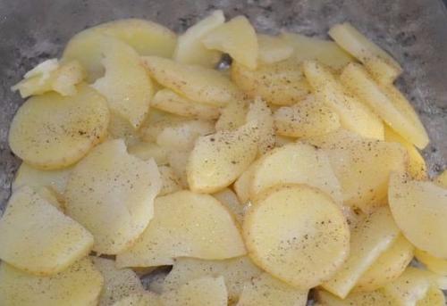 Картофельная запеканка со скумбрией. 02