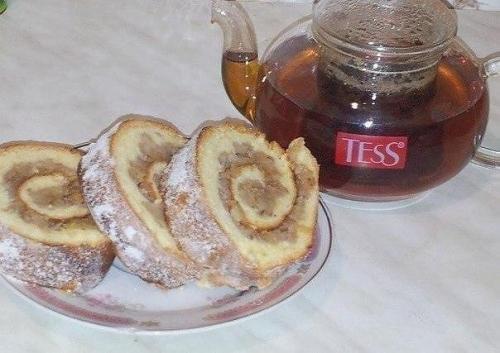 Рецепты быстрых рулетиков к чаю! 05