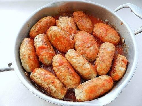 Гречаники.  Гречаники - блюдо украинской кухни, которое готовится из мясного фарша с добавлением вареной гречки. 07