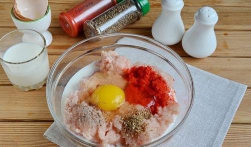 Домашние сосиски с курицей. 03