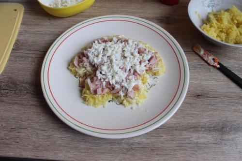 Рецепт новогодний салат собачка к новому году 2018. 03