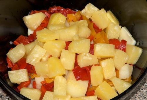 Салат из курицы с ананасами? 05
