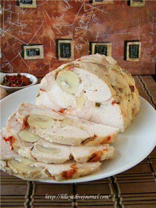 Ветчина куриная, диетическая.