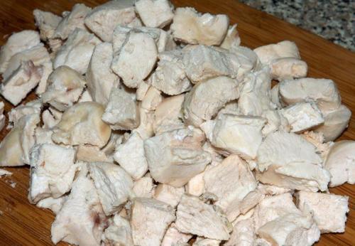 Салат из курицы с ананасами? 07