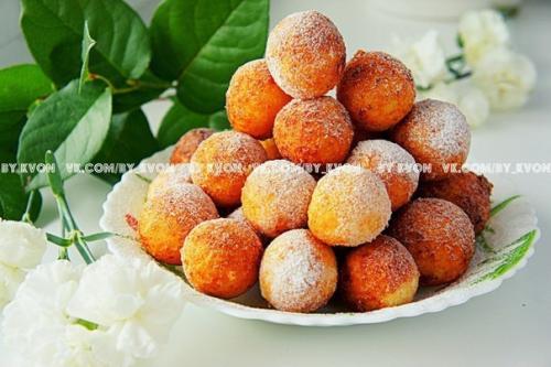 Творожные шарики.  Для приготовления творожных шариков вам потребуется: