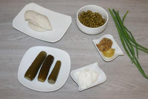 Салат Семейный.  Ингредиенты: 01