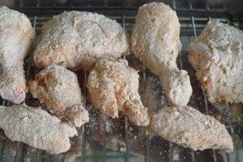 Хрустящая жареная курица. 02 Хрустящая жареная курица. 02