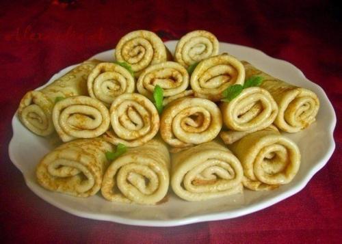 Блинчики на кипятке.