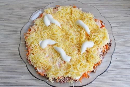 Салат Ветка Сирени. 04