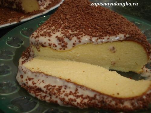 Творожный пудинг.  Ингредиенты: 04