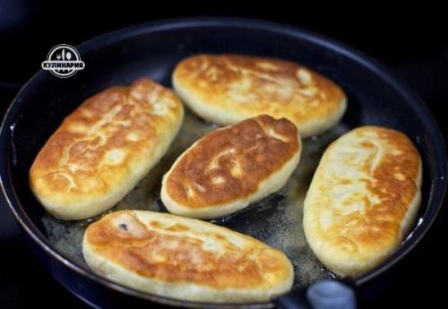 Быстрые пирожки на кефире.