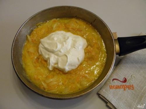 Тефтели под сметанным соусом. 06