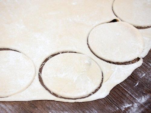 Вареники с гречкой и грибами. 07