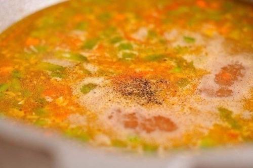 Суп с фрикадельками. 06