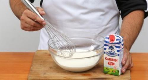 Творожно - ягодный торт (без выпечки. 03