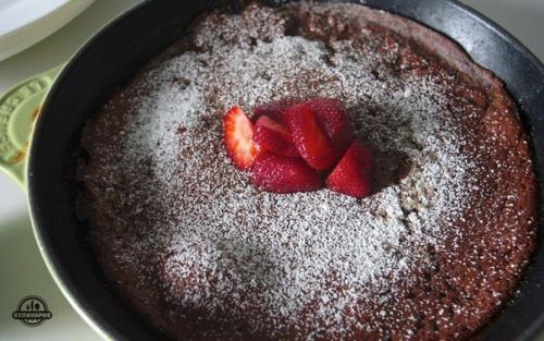 Ароматные шоколадные блины. 06