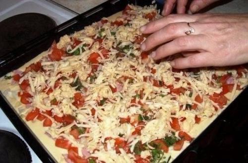 Быстрая и вкуснейшая пицца. 03