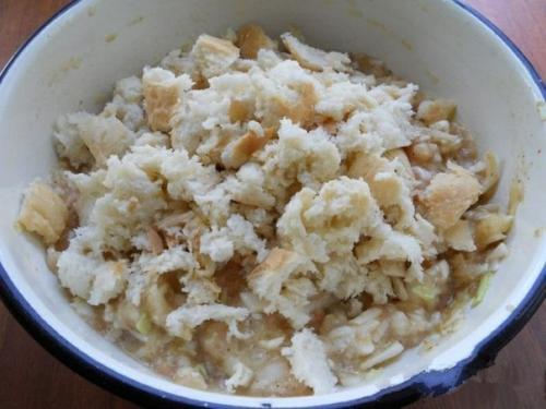 Ленивые голубцы.   Фарш куриный (лучше пополам - Филе красное куриное мясо) - 350 г;. 03