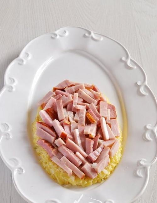 Салат ананас.  Состав. 03