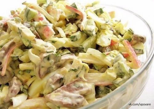 Топ - 5 самых быстрых салатов!