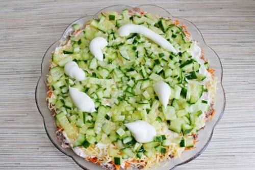 Салат Ветка Сирени. 05