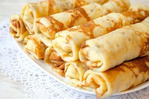 10 простых и вкусных рецептов блинов.