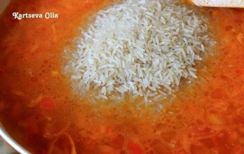 Курица с рисом и овощами по-каталонски. 02