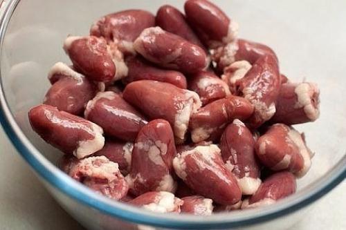 Шашлычки из куриных сердечек в духовке. 01 Шашлычки из куриных сердечек в духовке. 01