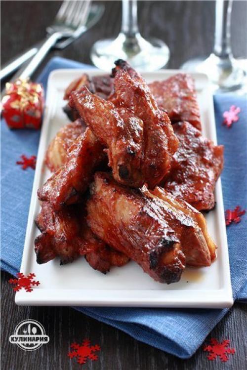 Свиные ребрышки по-канадски. 04