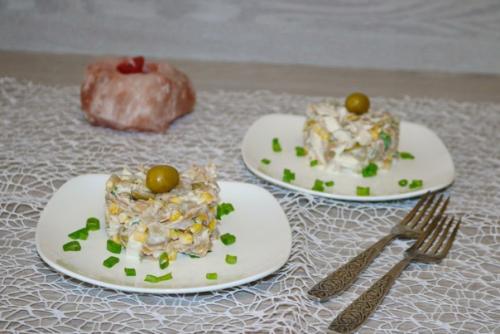 Салат Шанхай.  Ингредиенты: