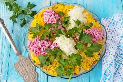 Салат Ветка Сирени.