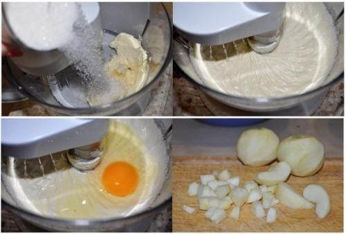 Сочные яблочные кексы. 01