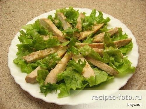 Салат Цезарь самый простой рецепт. 06