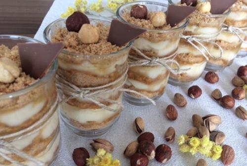 Десерт Карамельно - Банановая Магнолия. Десерт Карамельно - Банановая Магнолия.