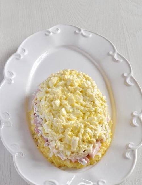 Салат ананас.  Состав. 05