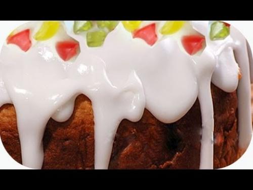 Глазурь для пасхальной выпечки: подборка рецептов. 01 Глазурь для пасхальной выпечки: подборка рецептов. 01