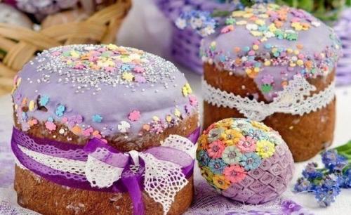 Как сделать помадку и глазурь для куличей.